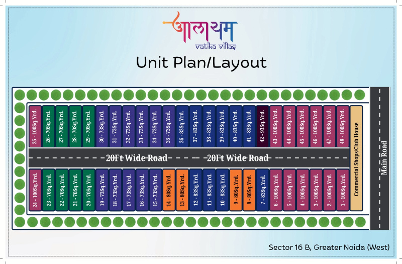 3 BHK 73 Sq. Yards Villa for Sale in Sector 16B Greater Noida West