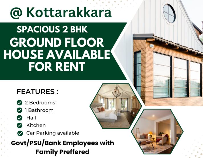  Residential Plot 2000 Sq.ft. for Rent in Kottarakkara, Kollam