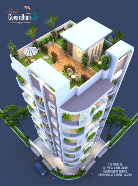 4 BHK Apartment 2000 Sq.ft. for Sale in Pratap Nagar, Nagpur