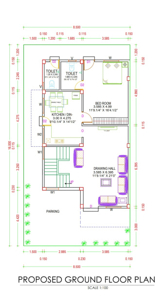 3 BHK House 1463 Sq.ft. for Sale in Bhilgaon, Nagpur