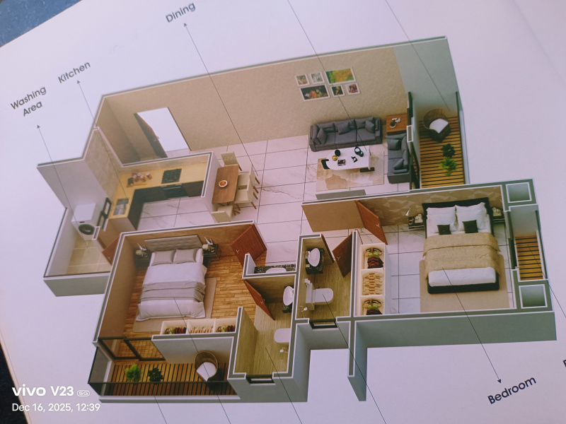 2 BHK 1120 Sq.ft. Apartment for Sale in Ravi Nagar, Nagpur