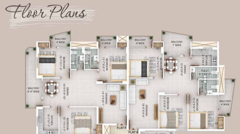 3 BHK Apartment 1455 Sq.ft. for Sale in Pundag, Ranchi