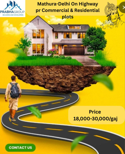  Commercial Land 1190 Sq. Yards for Sale in Chhata, Mathura