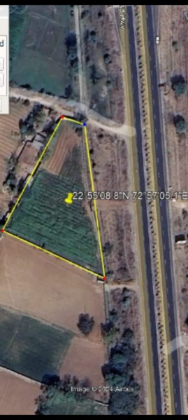 22 Bigha Agricultural/Farm Land for Sale in 132 Ft. Ring Road, Ahmedabad