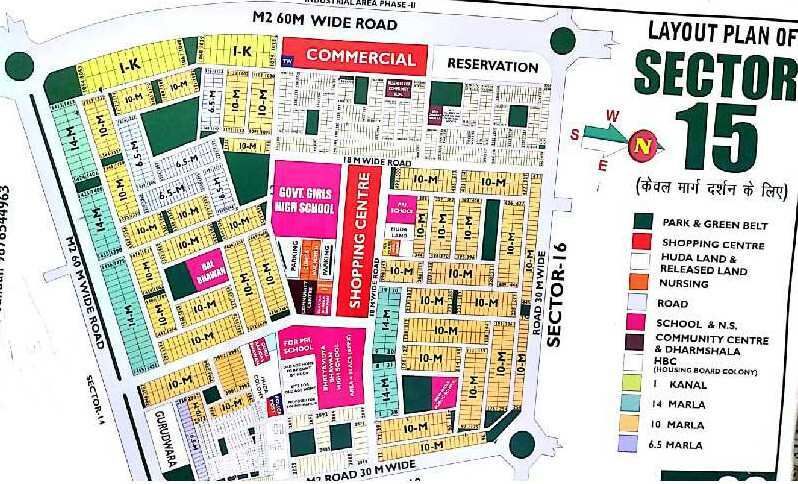 3 BHK House 1500 Sq.ft. for Sale in Sector 15 Panchkula