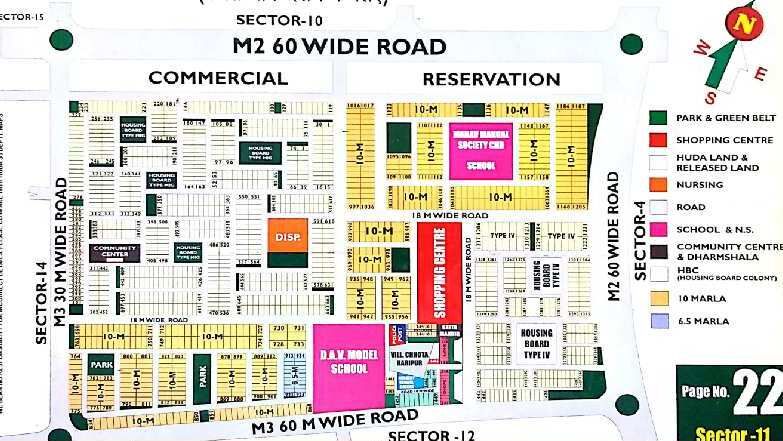 4 BHK House 1300 Sq.ft. for Sale in Sector 11 Panchkula