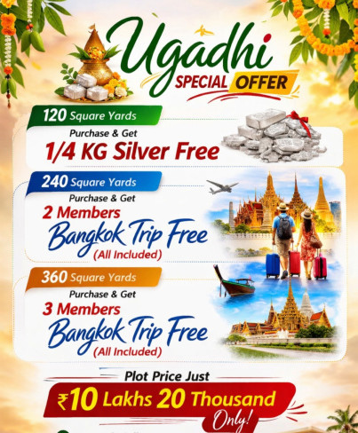  120 Sq. Yards Residential Plot for Sale in Ghanpur, Jangaon