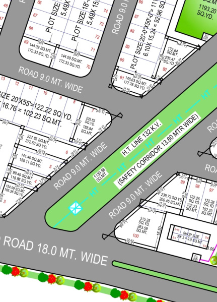  Residential Plot 100 Sq. Yards for Sale in Shivdaspura, Jaipur
