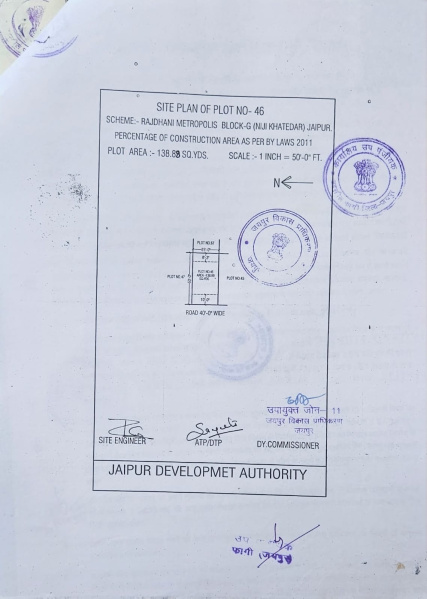  200 Sq. Yards Residential Plot for Sale in Diggi Road, Jaipur