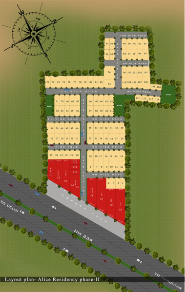  Residential Plot 1200 Sq.ft. for Sale in Baba Ram Dev Ashram, Haridwar