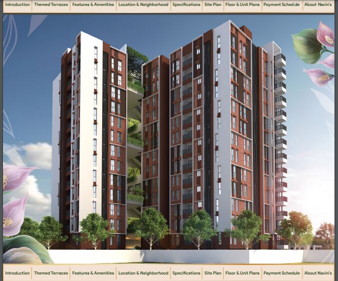 2 BHK Apartment 1139 Sq.ft. for Sale in Valasaravakkam, Chennai