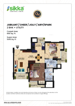 2 BHK Flat for Sale in Sector 143A, Noida, 