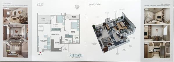 2 BHK Apartment 1115 Sq.ft. for Sale in Wanadongri, Hingna, Nagpur
