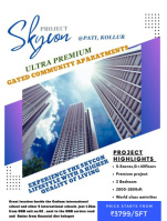 3 BHK Flat for Sale in Kollur, Hyderabad