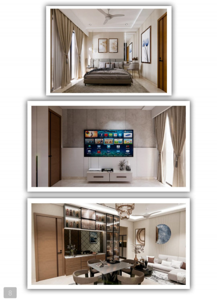 3 BHK Apartment 1850 Sq.ft. for Sale in Dayalpura, Zirakpur