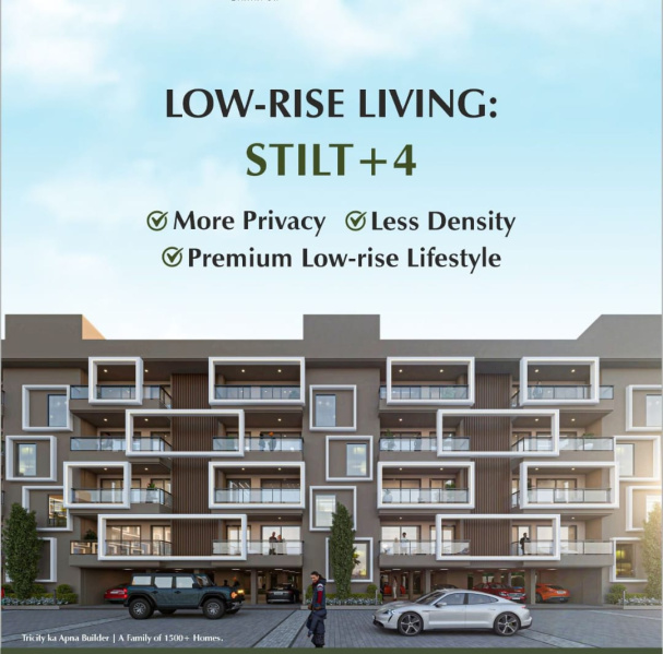 3 BHK Apartment 225 Sq. Yards for Sale in Nagla, Zirakpur