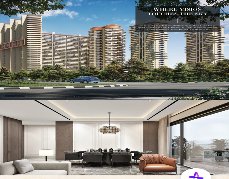 3 BHK Apartment 2050 Sq.ft. for Sale in Ambala Highway, Zirakpur