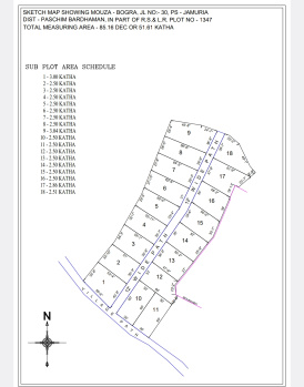  Residential Plot for Sale in Bankra, Bankura