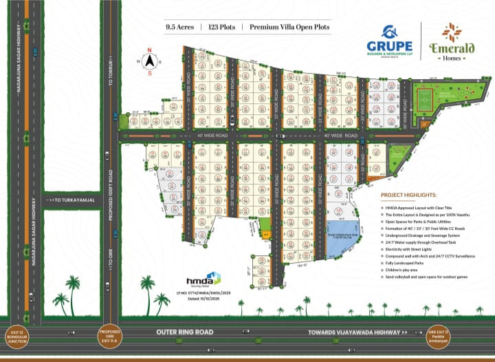  167 Sq. Yards Residential Plot for Sale in Badangpet, Rangareddy