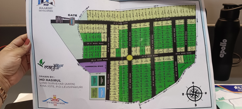 Residential Plot 2160 Sq.ft. for Sale in Babupara, Siliguri