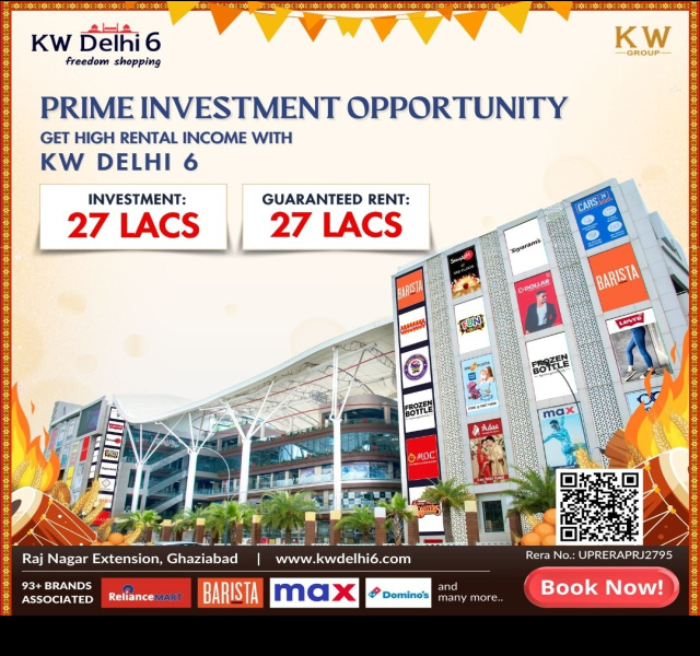  50 Sq.ft. Commercial Shop for Sale in Raj Nagar, Ghaziabad