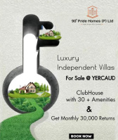 1 BHK Villa for Sale in Yercaud, Salem