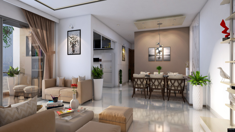 3 BHK Apartment 870 Sq.ft. for Sale in Sus, Pune