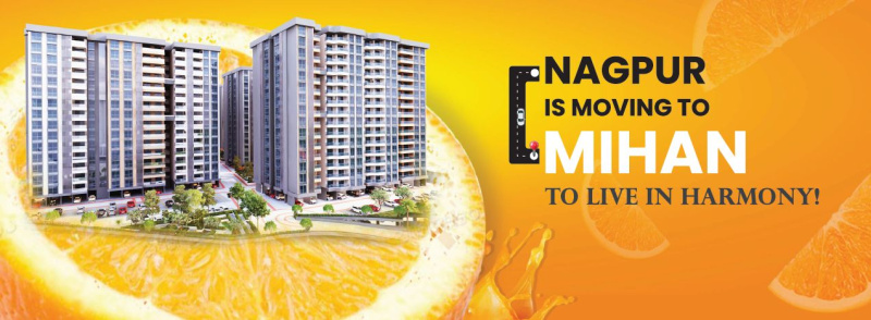 3 BHK Apartment 1760 Sq.ft. for Sale in Mihan, Nagpur