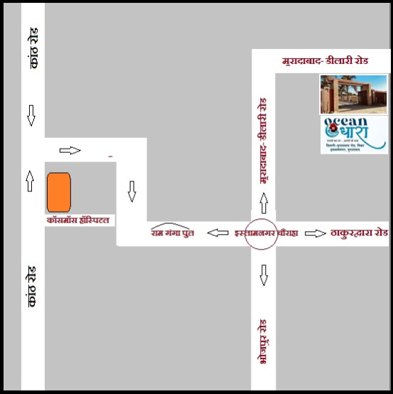  Residential Plot 120 Sq. Yards for Sale in Kanth Road, Moradabad