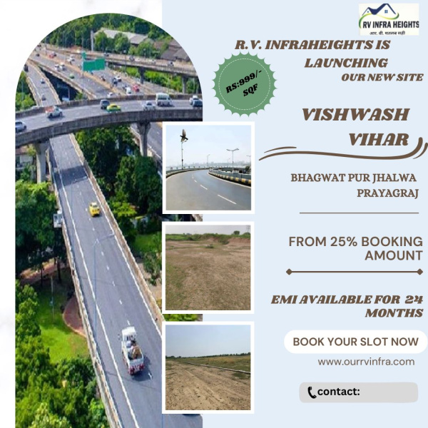  900 Sq.ft. Residential Plot for Sale in Jhalwa, Allahabad