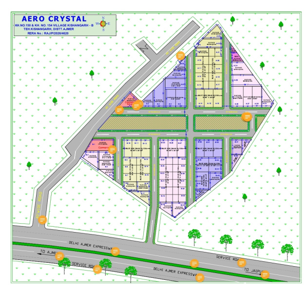  111 Sq. Yards Residential Plot for Sale in Kishangarh, Ajmer