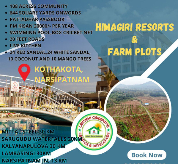  Residential Plot 644 Sq. Yards for Sale in Narsipatnam, Visakhapatnam