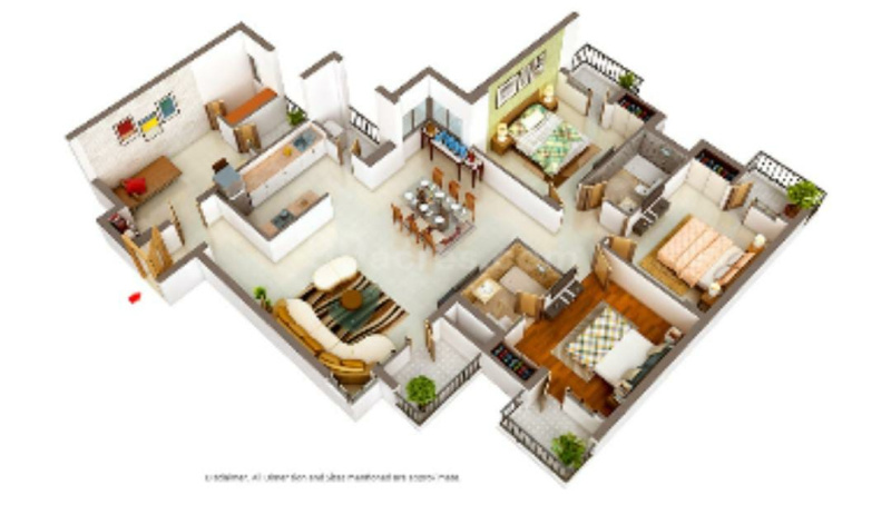 2 BHK 1495 Sq.ft. Apartment for Sale in Amar Shaheed Path, Lucknow