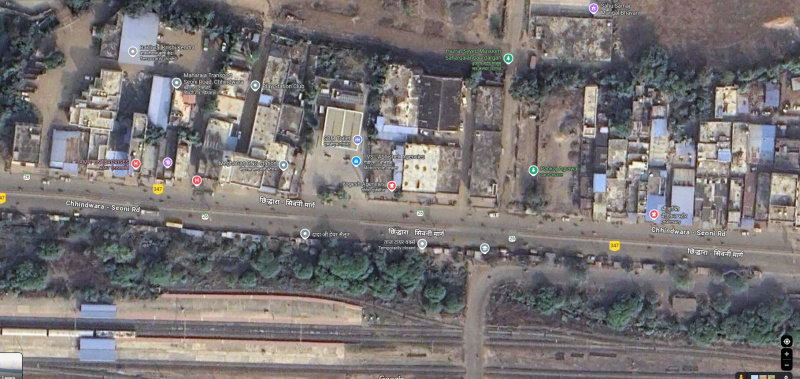  Commercial Land 1000 Sq.ft. for Sale in Nai Abadi, Chhindwara
