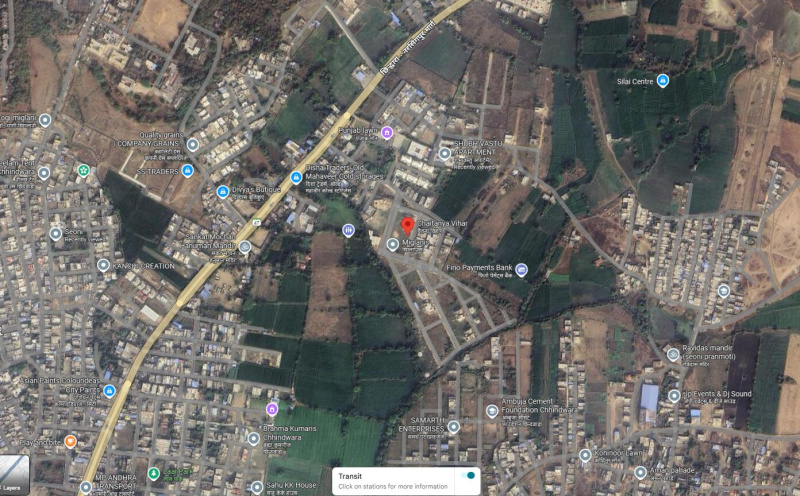  Residential Plot 2700 Sq.ft. for Sale in Narsinghpur Road, Chhindwara