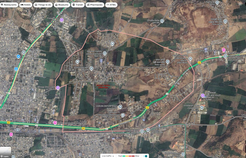  Residential Plot 3200 Sq.ft. for Sale in Nai Abadi, Chhindwara