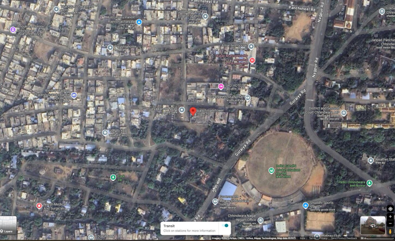 2 BHK Apartment 1200 Sq.ft. for Sale in Panchsheel Nagar, Chhindwara