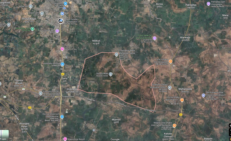  Commercial Land 11000 Sq.ft. for Sale in Imlikheda, Chhindwara