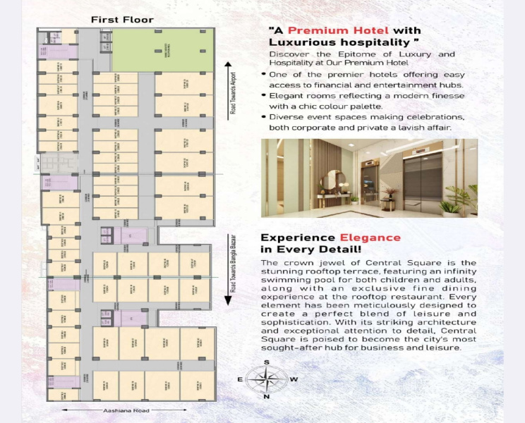  140 Sq.ft. Commercial Shop for Sale in Ashiyana, Lucknow