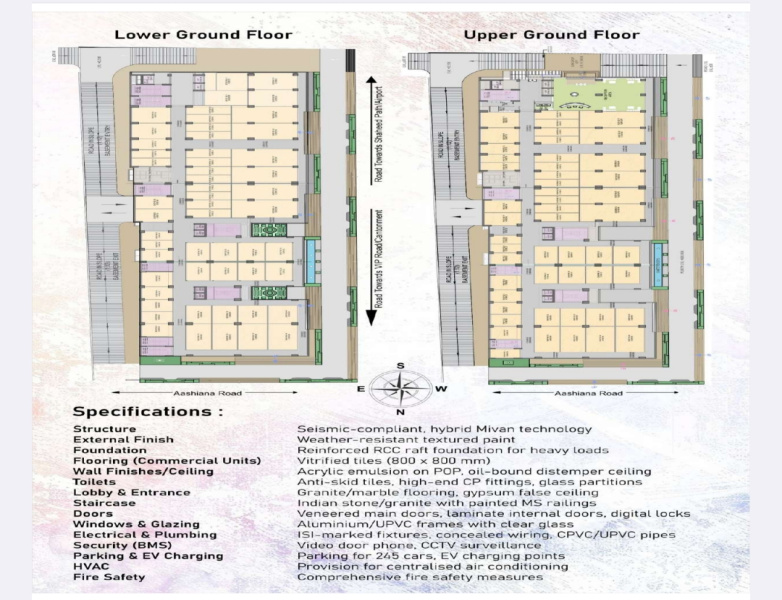  140 Sq.ft. Commercial Shop for Sale in Ashiyana, Lucknow