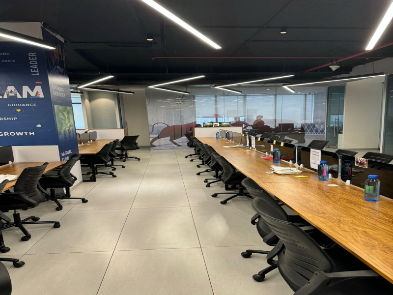  Office Space 5380 Sq.ft. for Rent in Wagle Estate, Thane