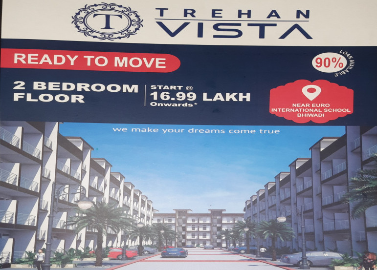 2 BHK Apartment 735 Sq.ft. for Sale in Tapukara, Bhiwadi