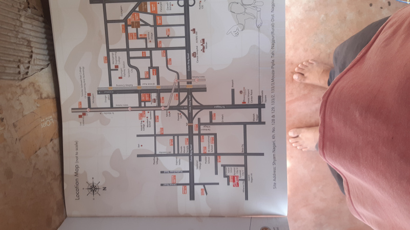  Residential Plot 1500 Sq.ft. for Sale in Tarodi, Nagpur