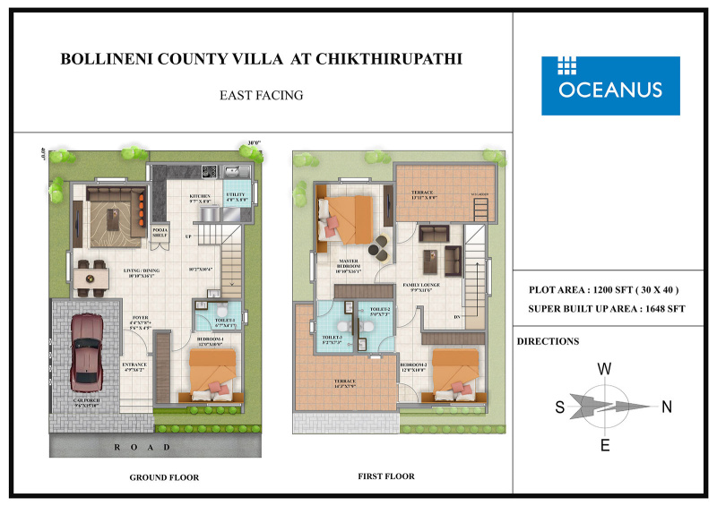 3 BHK Villa 1648 Sq.ft. for Sale in Chikka Tirupathi, Bangalore