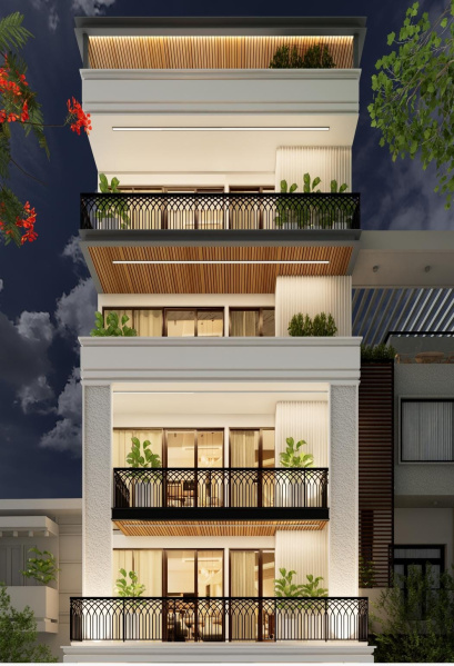 4.5 BHK Builder Floor 600 Sq. Yards for Sale in Block D, Anand Niketan, Delhi