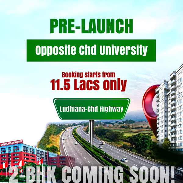 2 BHK Apartment 1100 Sq.ft. for Sale in Chandigarh Enclave, Mohali