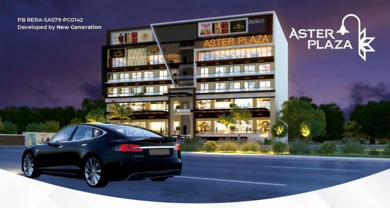  Showroom 1395 Sq.ft. for Sale in Airport Road, Zirakpur