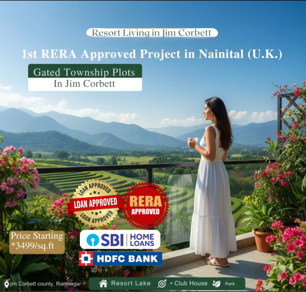 100 Sq. Yards Residential Plot for Sale in Kaladhungi, Nainital