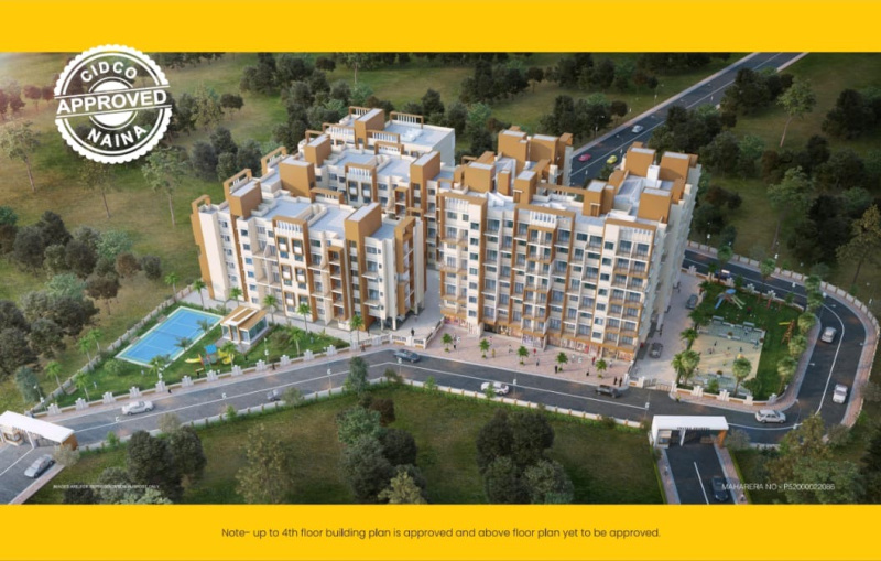 1 BHK Apartment 750 Sq.ft. for Sale in Vihighar, Navi Mumbai