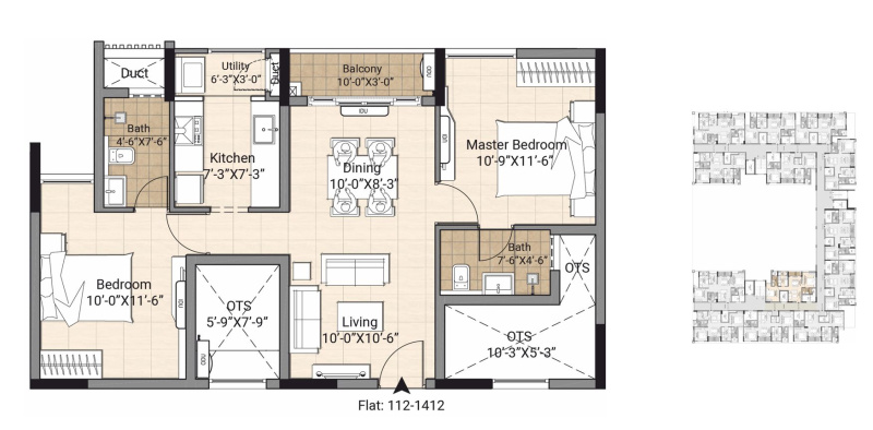 1 BHK Studio Apartment 685 Sq.ft. for Sale in Ecotech III, Greater Noida